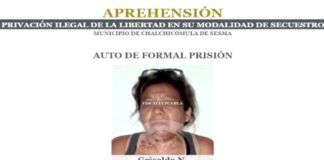 Cae Griselda N “la tatiana” quien rentaba casas a secuestradores y alimentaba a plagiados en Veracruz