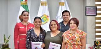 Recibe Presidenta del Congreso Informe de Diputada de Álamo.