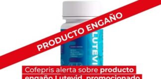 Cofepris alerta sobre producto engaño Lutevid, promocionado para mejorar la visión.