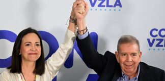 Maria Corina Machado y Edmundo González rechazan veredicto del TSJ de Venezuela.