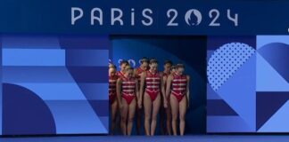 Equipo de natación artística inicia París 2024 con octavo lugar en rutina técnica #Video