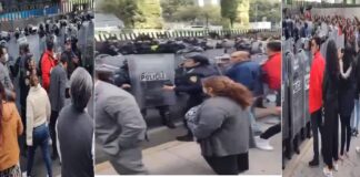 Gobierno de CDMX utiliza la fuerza Pública contra trabajadores del Poder Judicial #Video