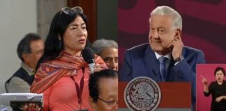 Reportera Reyna Haydee responsabiliza a AMLO si le sucede algo.