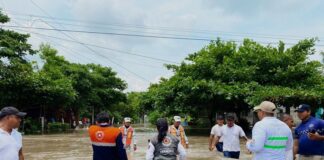 Por las lluvias reportan inundaciones en Tierra Blanca, Veracruz