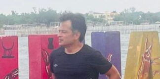 Por fin, se dio por vencido .