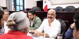 Encabeza Ricardo Ahued lunes de audiencias ciudadanas.