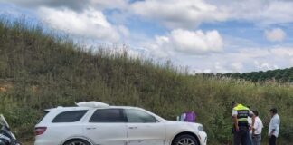 Avanzada de Cuitláhuac García sufre accidente sin mayores consecuencias.