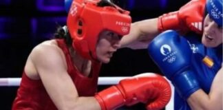 La boxeadora Fátima Herrera se despidió de París 2024.