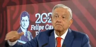 Presidente Lopez Obrador minimiza el botellazo en Veracruz.