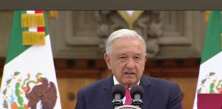 El presidente López Obrador ofrece una rendición de cuentas para el debate .