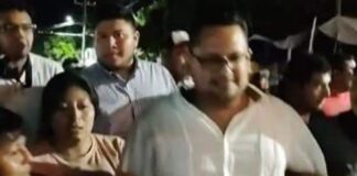 Ejidatarios cierran represa Yuribia y retienen al Secretario de Gobernación Andrés Rosaldo #Coatzacoalcos