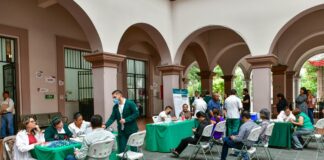 Trabajan IMSS y Ayuntamiento de Xalapa por entornos laborales seguros y saludables.