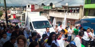 Llega a Xalapa reliquia de San Judas Tadeo en esta colonia.
