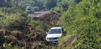 Por deslaves se encuentra cerrado libramiento Xalapa-Coatepec.