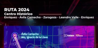 Por carrera habrá cortes a la vialidad en el Centro Histórico de Xalapa.