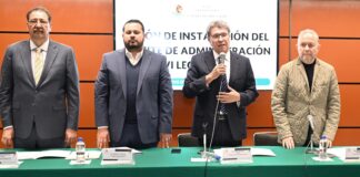 Ricardo Monreal instala el Comité de Administración de la Cámara de Diputados .