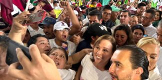 Rocío Nahle llama a la unidad y a respaldar a Claudia Sheinbaum.