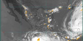 John y Helene mantienen en Jaque el sur de México con lluvias torrenciales.