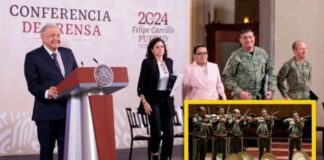 ¡Militares y mariachis!