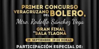 Llega la Gran Final del Primer Concurso Veracruzano del Bolero en Xalapa