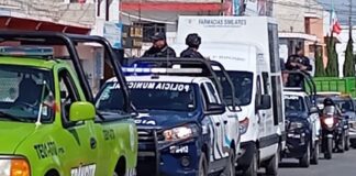 Fuertemente custodiada arriba a Perote Reliquia de San Judas Tadeo