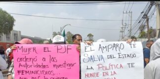 Defensoras manifiestan sus razones contra Reforma al Poder Judicial.