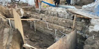 El INAH localiza vestigios arquitectónicos de la antigua muralla del puerto de Veracruz .