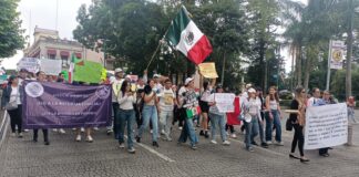 En #Veracruz señalan amenazas a estudiantes que se oponen a la amloreforma judicial