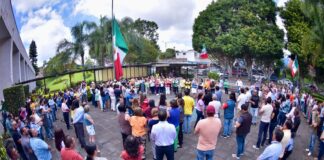 Participa Congreso de Veracruz en simulacro nacional .