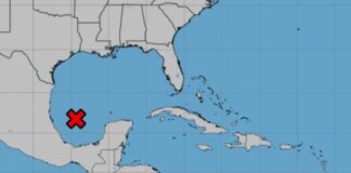 Activan alerta temprana por potencial Ciclón Tropical 6 surgido frente a Veracruz.