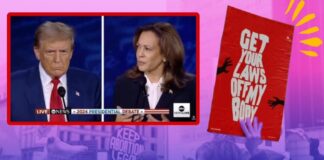 «Detendremos a Trump y sus leyes extremistas sobre el aborto»: Kamala Harris.