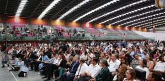 En maratónica sesión debaten Reforma judicial en sede alterna.