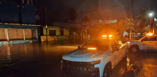 Al menos 7 municipios reportan alguna afectación por lluvias en el estado de Veracruz.
