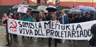 Estudiantes de Facultad de Humanidades UV marcharon para recordar a víctimas del 68 #Xalapa