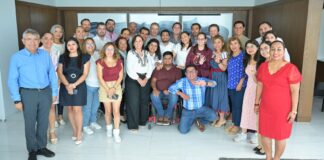 Rocío Nahle se reúne con bancada electa de Morena .