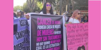 Mujeres concientizarán sobre cáncer de mama en Glorieta de las Mujeres que Luchan