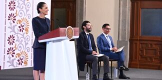 Presidenta Sheinbaum busca asegurar derechos a trabajadores de plataformas digitales