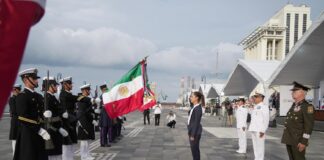 Presidenta Sheinbaum encabeza ceremonia por creación de Armada de México #Veracruz