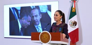 “No puede volver a suceder”, “Por lo menos debía perder perdón”, Presidenta Sheinbaum a Felipe Calderón