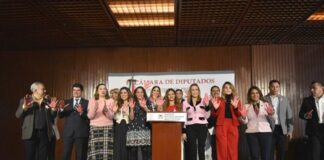 Diputadas del PRI llaman a la sensibilización sobre el cáncer de mama.