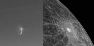 El “Cráter Giordano Bruno”.