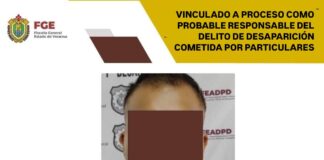 Vinculan a proceso a presunto feminicida, pero por desaparición en #Veracruz