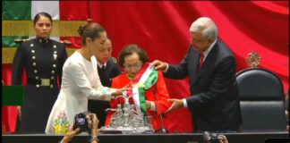 Primer año de gobierno de la presidenta .