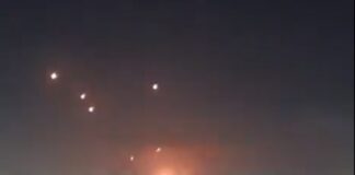 Irán lanza ataque masivo contra Israel con cerca de 200 misiles balísticos.