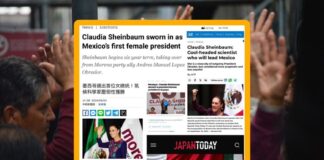 Así abordó la prensa internacional la investidura de Sheinbaum.
