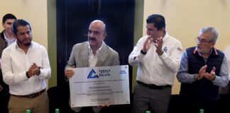 Asiste Ricardo Ahued a reunión con la Canaco Xalapa.