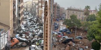 Ascienden a 223 las personas fallecidas por la DANA en Valencia.