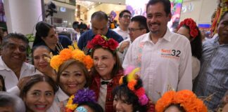 Docentes, familia y Gobierno, responsables de fomentar nuestras Tradiciones: Rocío Nahle