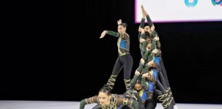 Equipo de gimnasia aeróbica de UNAM, entre las mejores 10 del mundo.