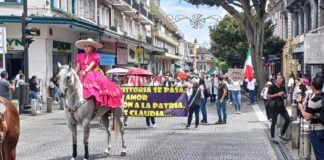 Trabajadores del Poder Judicial en Veracruz piden diálogo a Claudia Sheinbaum .